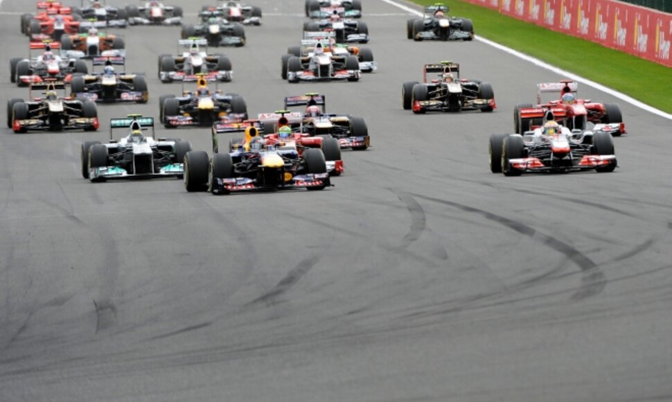 F-1 Belgijos GP