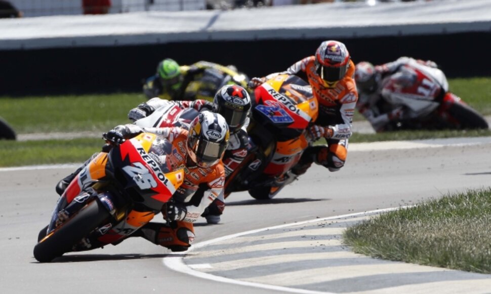 &bdquo;MotoGP&ldquo; lenktynės Indianapolyje