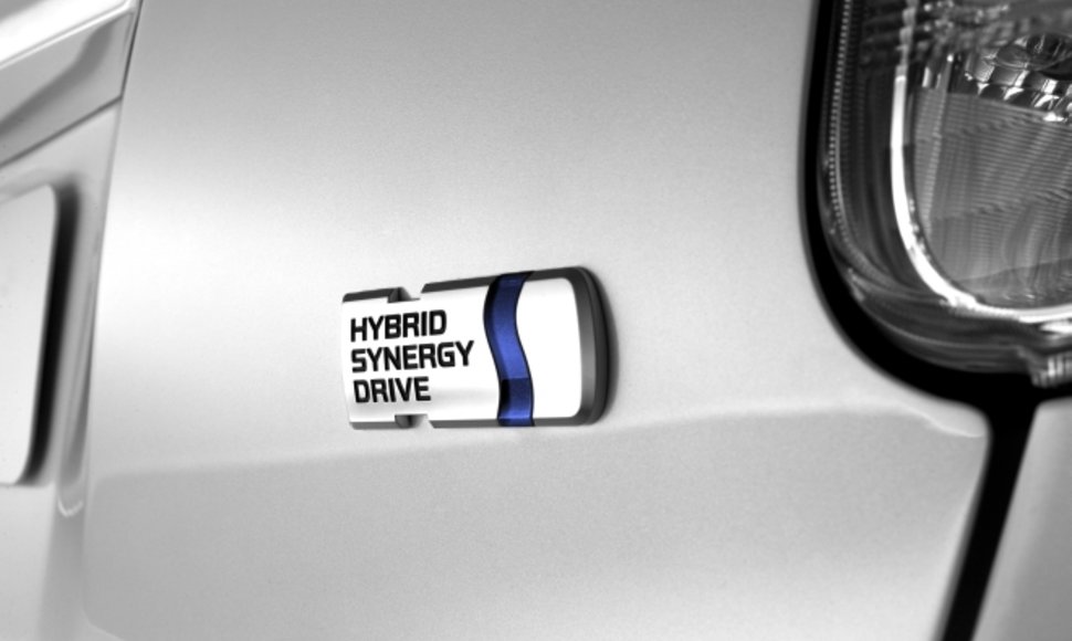 „Hybrid Synergy Drive“ logotipas