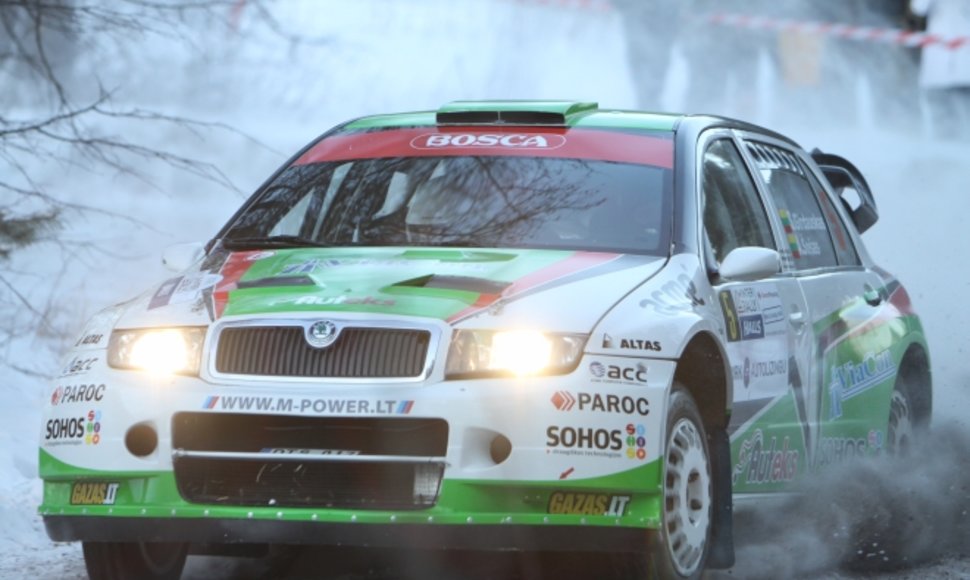 Saulius Girdauskas, Audrius Šošas, „Škoda Fabia WRC“
