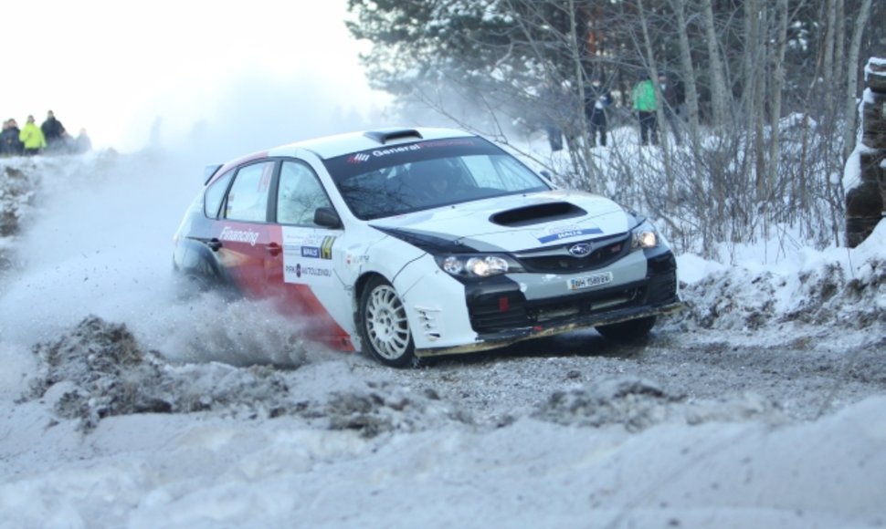 Benediktas Vanagas/Irina Kolomeytseva, „Subaru Impreza WRX STI“