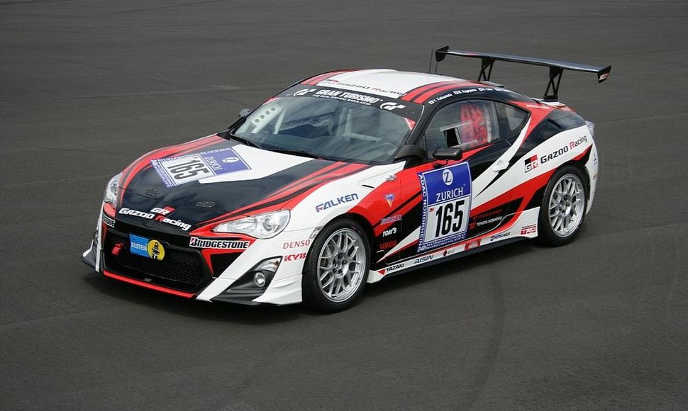 Niurburgringo 24 valandų lenktynėms skirtas „Toyota GT 86“