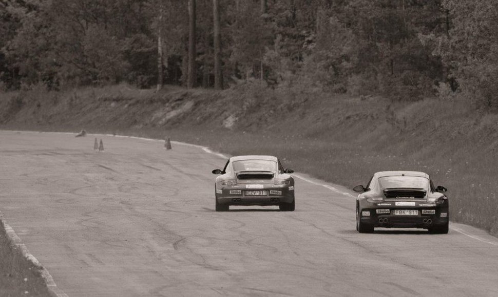 „Porsche klubas Lietuva“ renginio akimirka