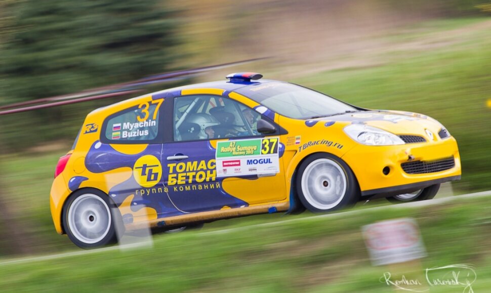 Dmitrijus Miačinas/„Renault Clio R3“