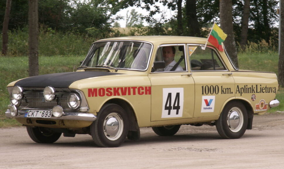 Kelionei skirtas &bdquo;Moskvitch&ldquo;