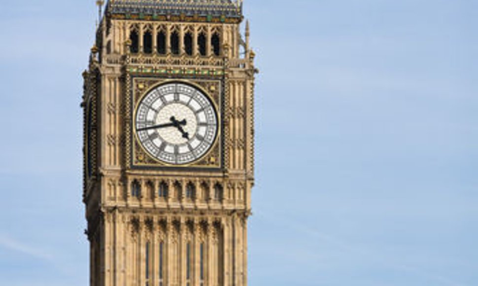 Vestminsterio laikrodžio bokštas: Didysis Benas (angl. Big Ben)