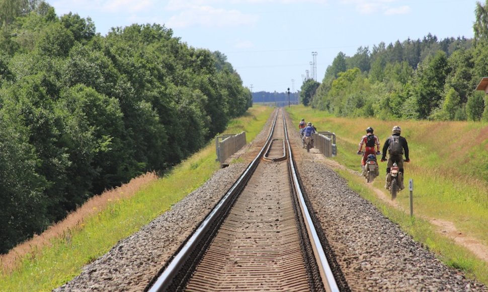 Kelionė aplink Lietuvą „enduro“ motociklais: 2-4 dienos