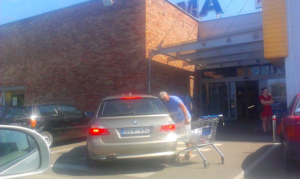 Nemokšiškai pastatytas BMW 5