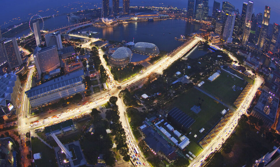 F-1 trasa Singapūre
