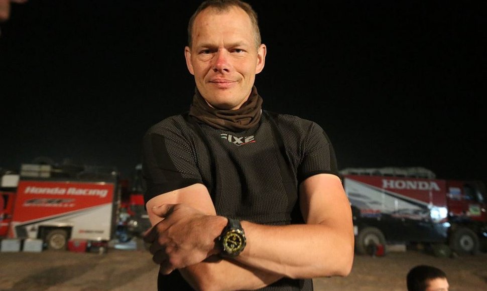 Gintautas Igaris baigė pasirodymą Dakaro ralyje
