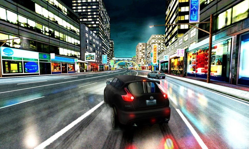 „Nissan Juke“ žaidime „Asphalt 7: Heat“