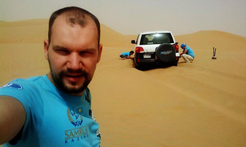 Tomas Tumalovičius &bdquo;Abu Dhabi Desert Challenge&ldquo; ralyje