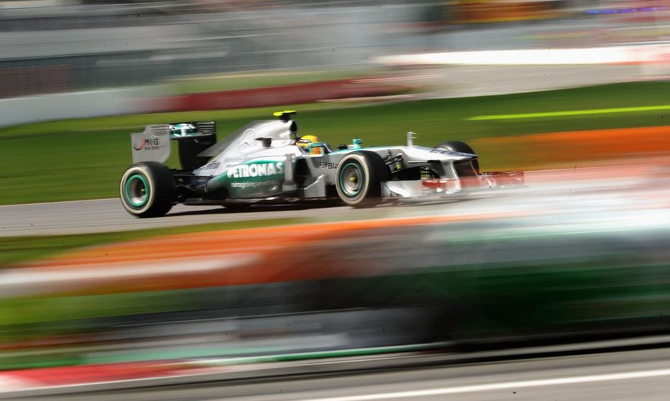„Mercedes GP“ bolidas