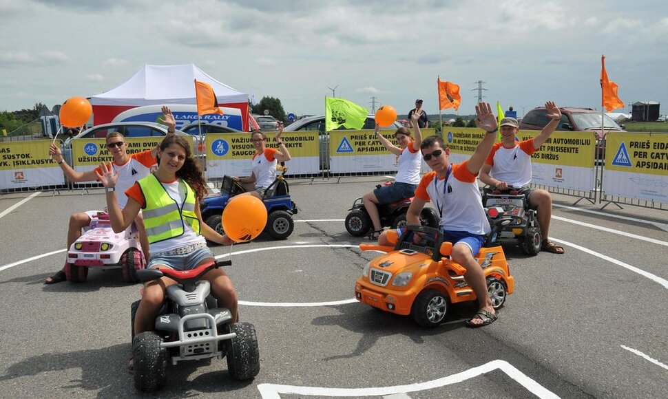 &bdquo;1000 km lenktynių&ldquo; teritorijoje sukonstruota imitacinė sankryža