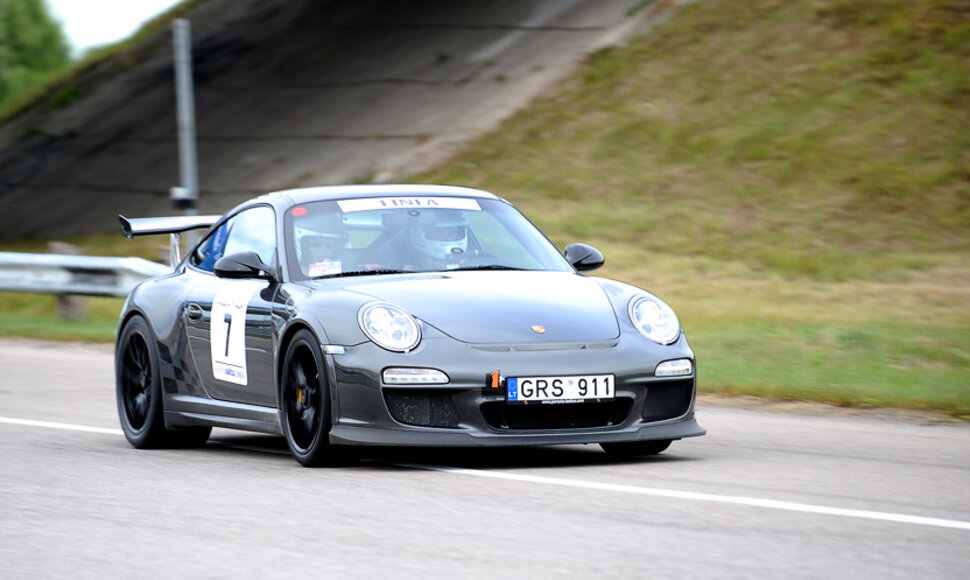 „Porsche“ klubas Lietuva“ treniruotė „1000 km lenktynių“ trasoje