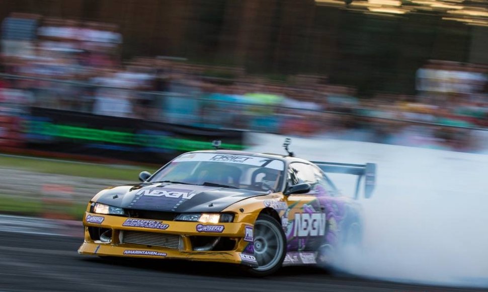 „Drift Allstars“ varžybos Rygoje