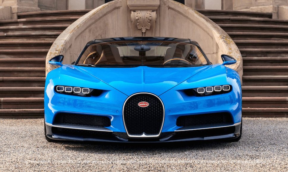 „Bugatti Chiron“ — 2,6 mln. dolerių