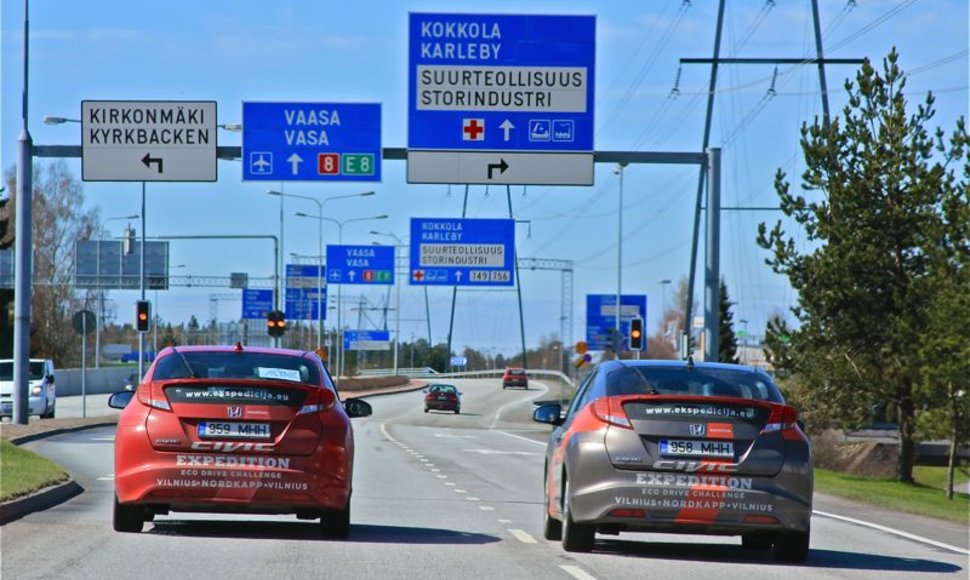 Šeštoji „Honda Civic“ ekspedicijos“ diena 