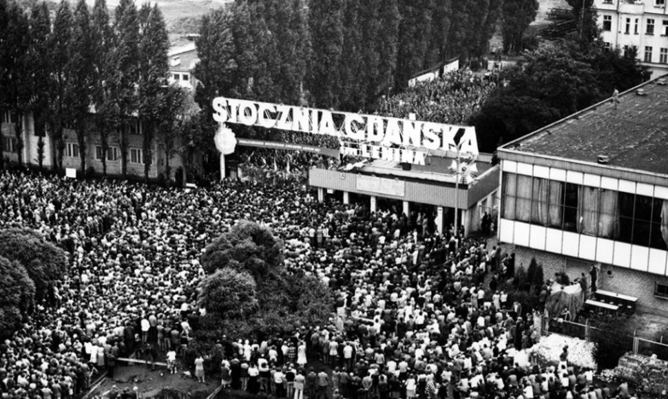 Solidarumo judėjimas Lenkijoje prasidėjo nuo streikų laivų statyklose