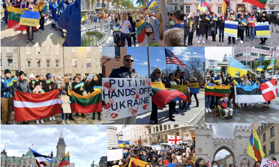 Lietuvių protesto akcijos