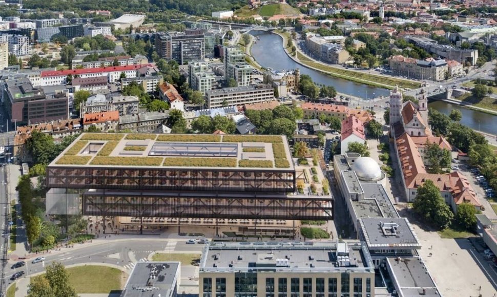 Vilniaus centre iškils naujas verslo centras