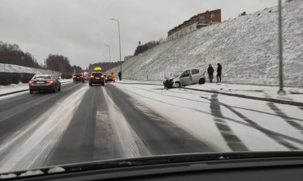 Avarija Geležinio vilko gatvėje
