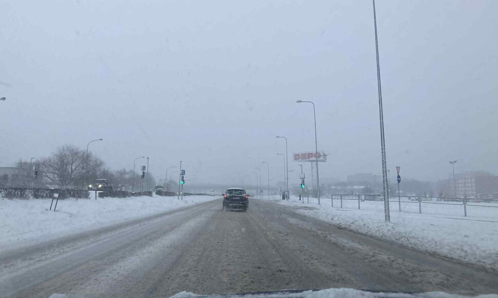 Apsnigta Klaipėda