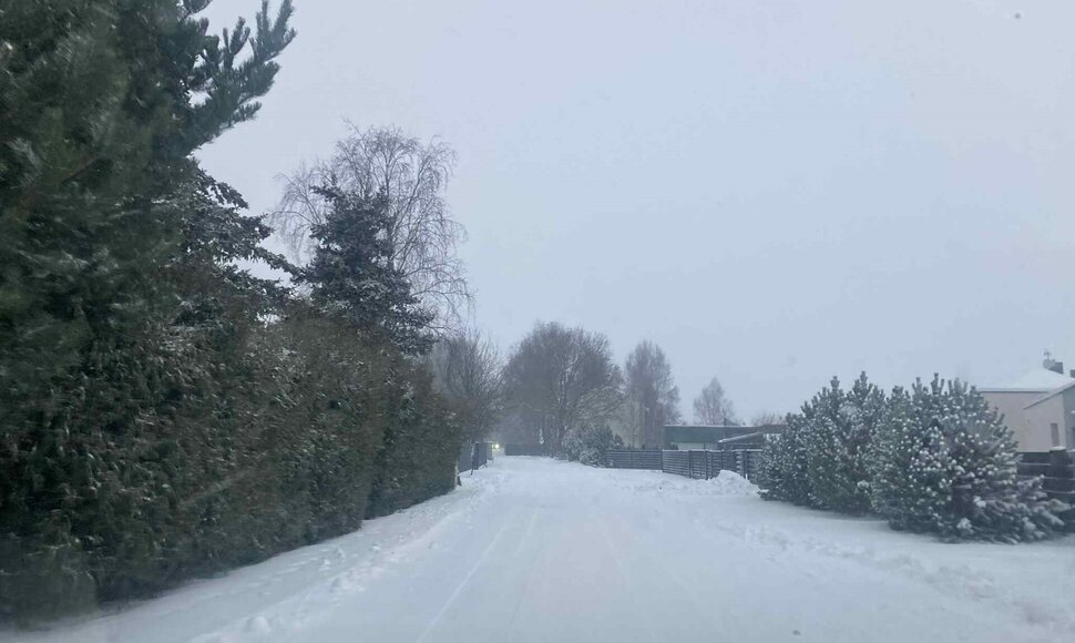 Apsnigta Klaipėda