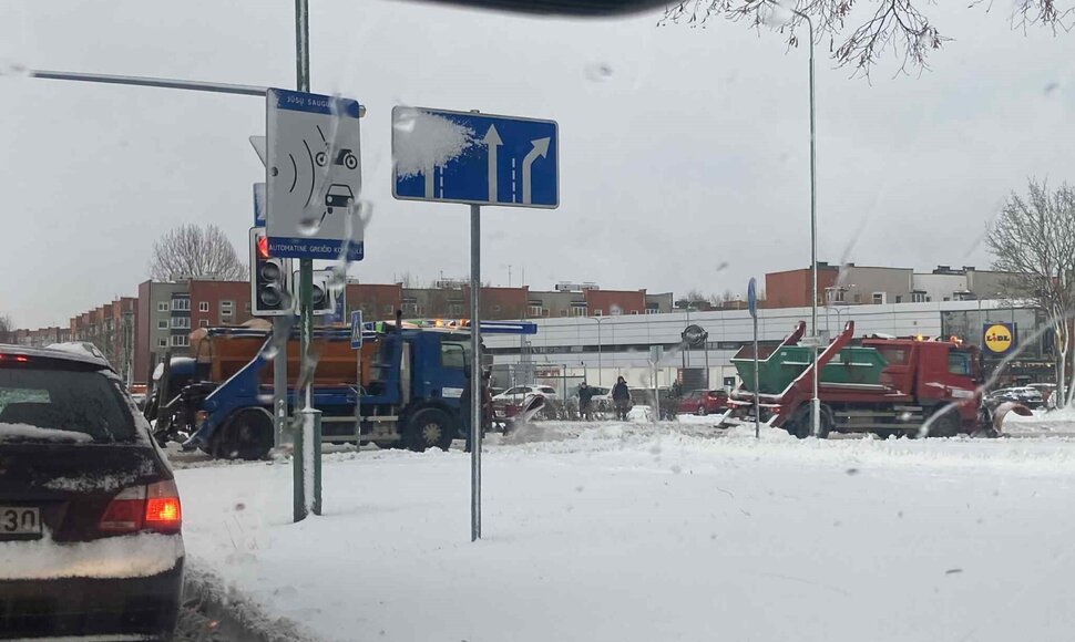 Apsnigta Klaipėda