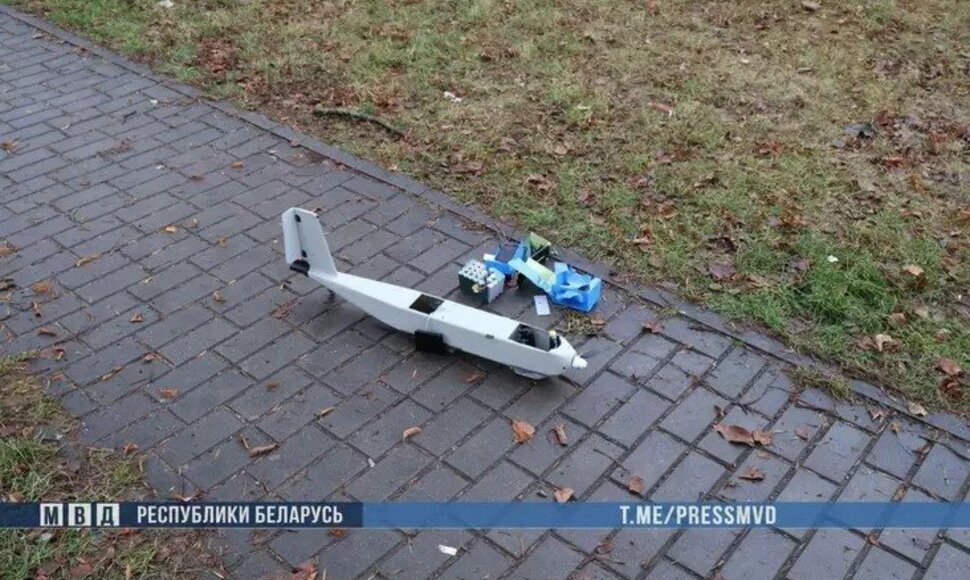Iš Lietuvos į Baltarusiją neva įskridęs dronas