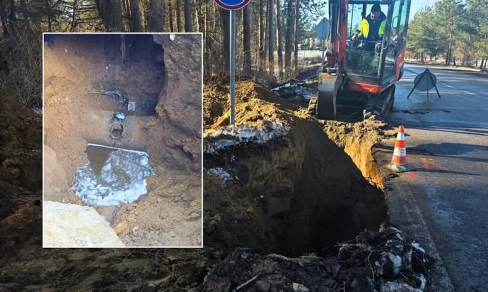 Varėnoje bandoma atstatyto sutrikusį vandens tiekimą