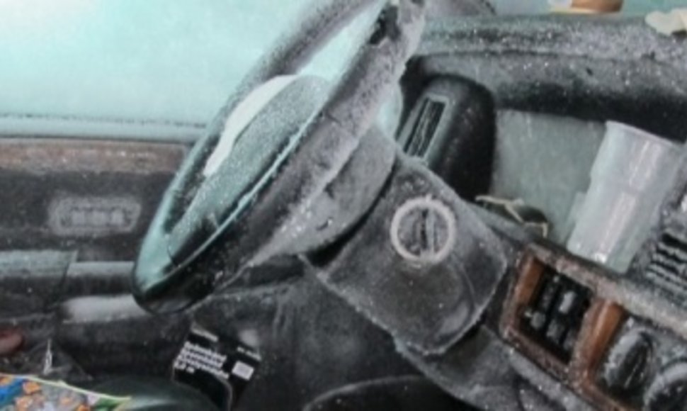 Sniego užverstame automobilyje švedas išgyveno du menėsius