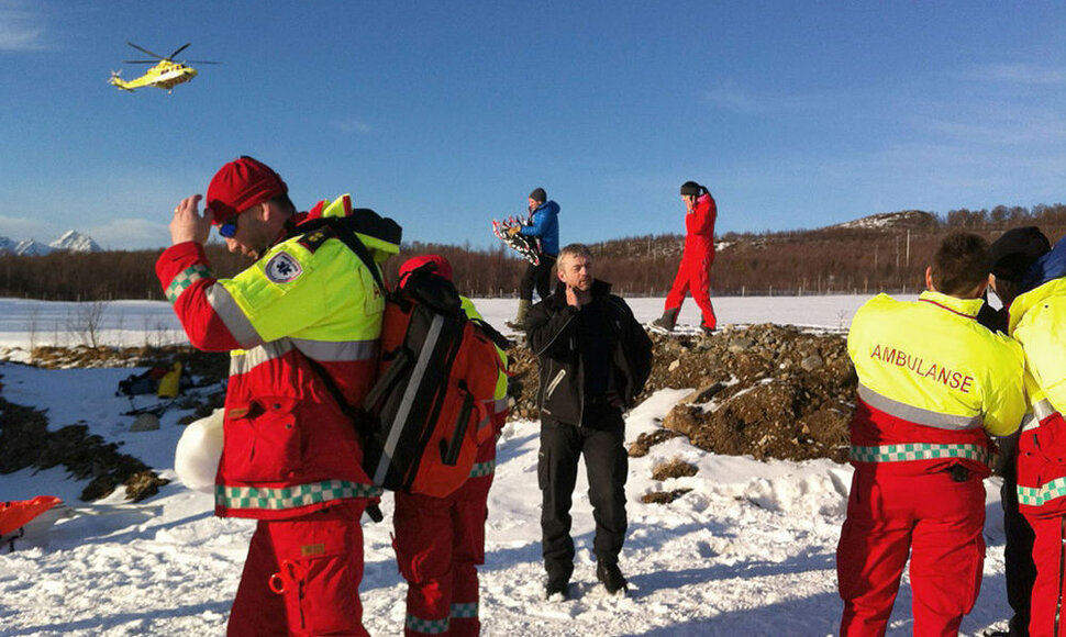 Norvegijoje sniego lavina užvertė grupę turistų