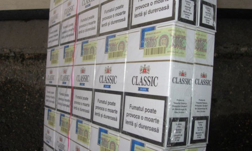 Sulaikyta moldaviškų kontrabandinių cigarečių kontrabanda