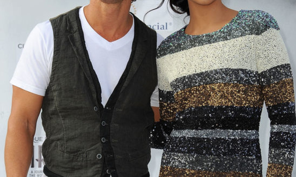 Matthew McConaughey su savo sužadėtine Camila Alves