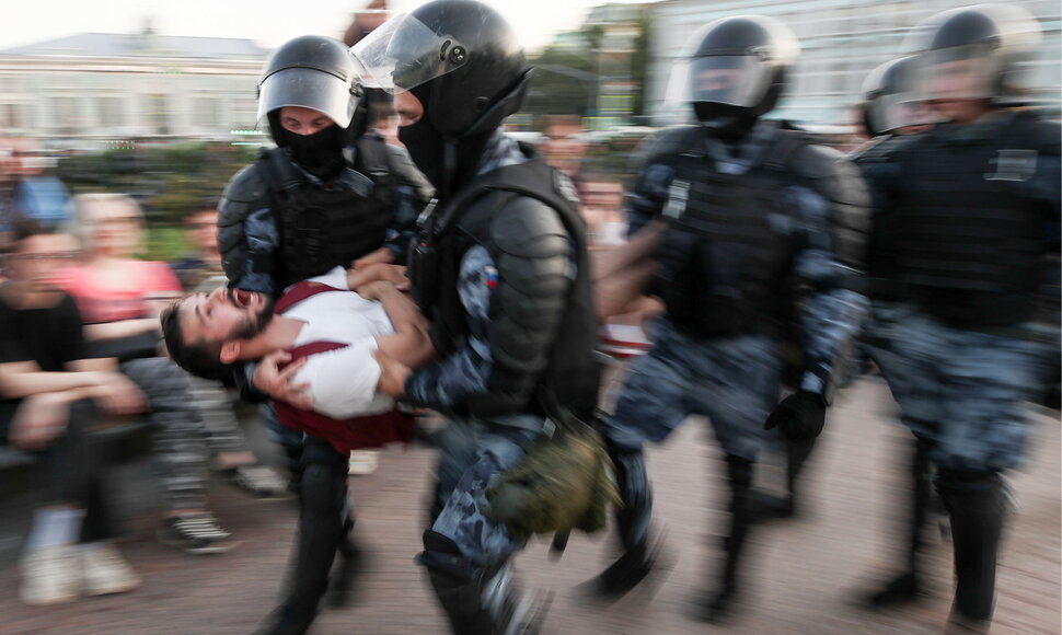 Protestas Maskvoje