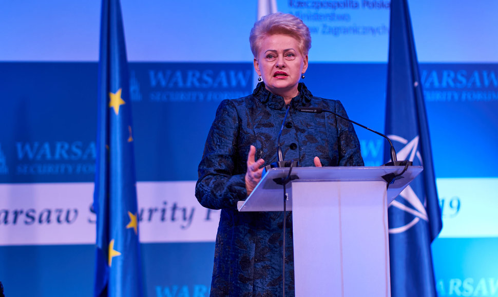 Daliai Grybauskaitei įteiktas Laisvės riterio apdovanojimas