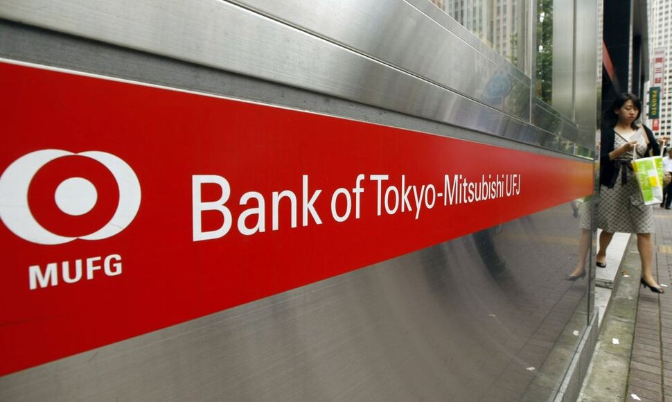 Japonijos didžiausias bankas „Mitsubishi UFJ“
