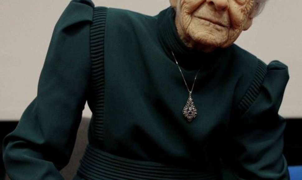 Nobelio medicinos premijos laureatė Rita Levi-Montalcini