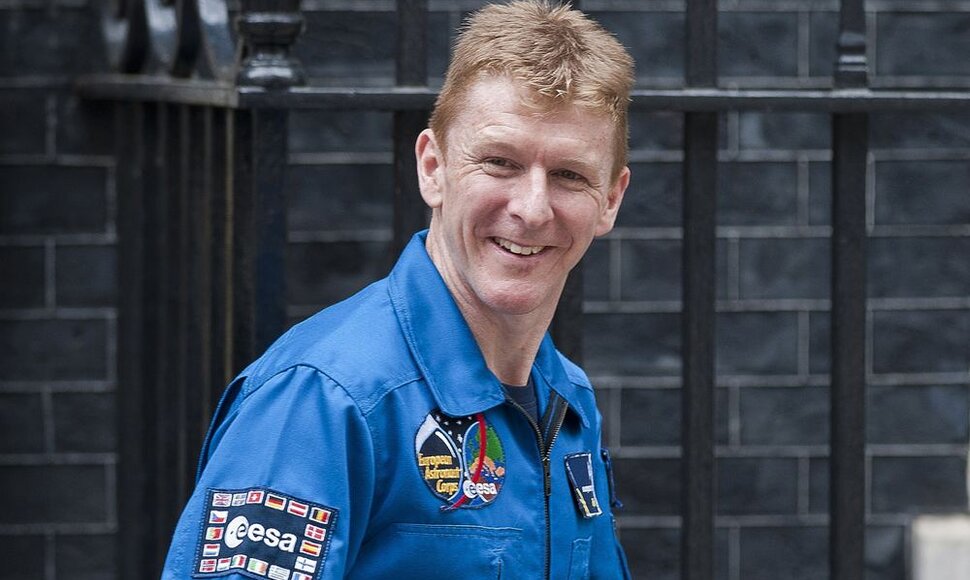 Buvęs Didžiosios Britanijos karinio sraigtasparnio pilotas Timas Peake'as