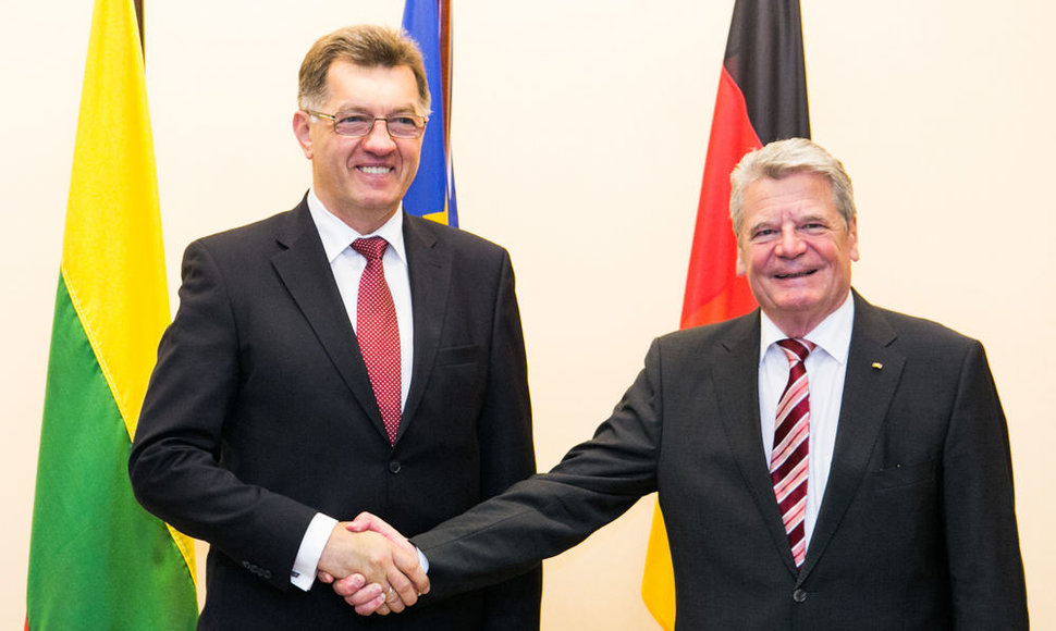Ministras Pirmininkas Algirdas Butkevičius susitiko su Vokietijos Federacinės Respublikos Prezidentu Joachimu Gaucku