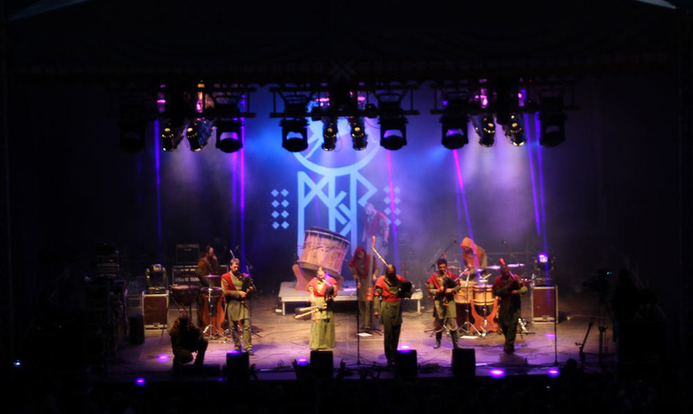 Festivalio „Mėnuo juodaragis“ 2013 akimirka