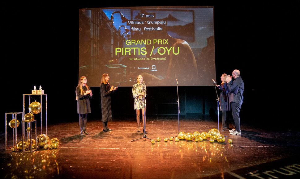 Vilniaus trumpųjų filmų festivalio apdovanojimų ceremonija