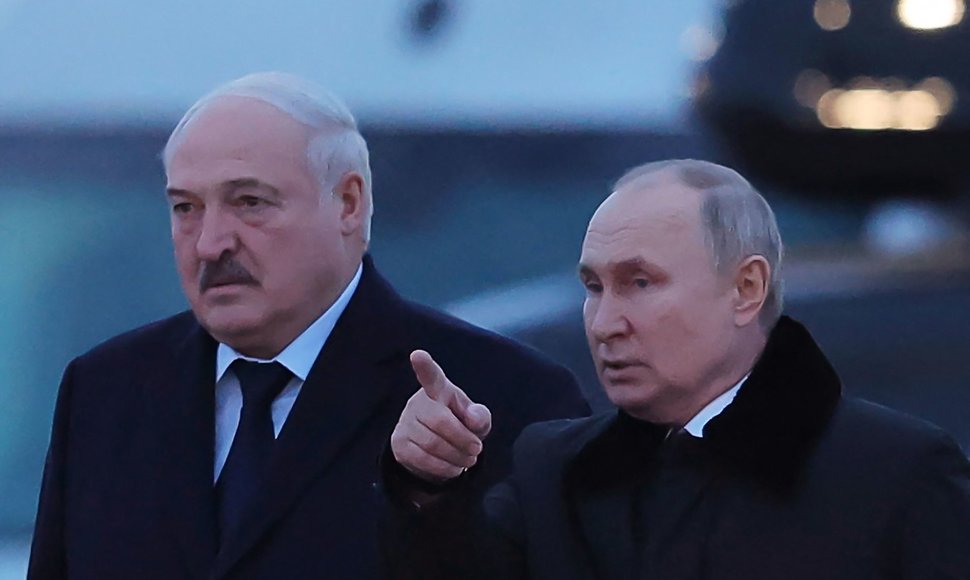 Aliaksandras Lukašenka, Vladimiras Putinas