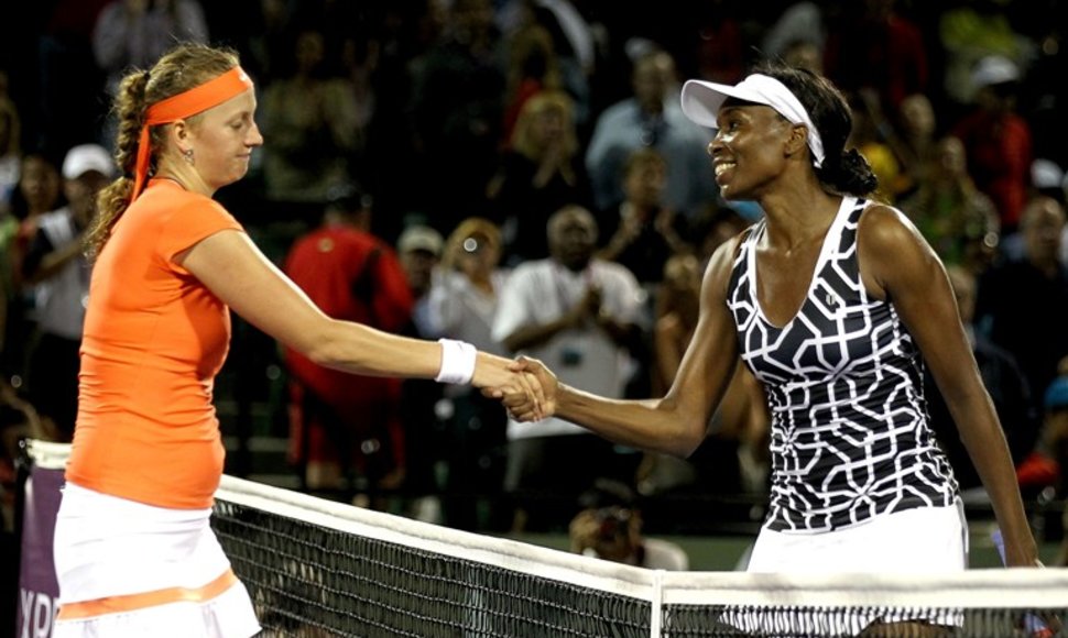 Petra Kvitova ir Venus Williams