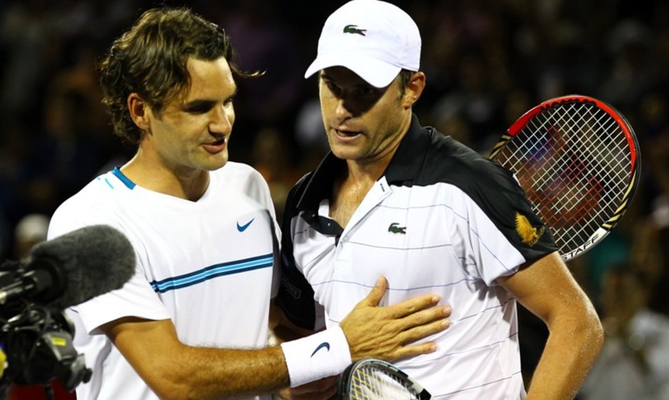 Rogeris Federeris ir Andy Roddickas