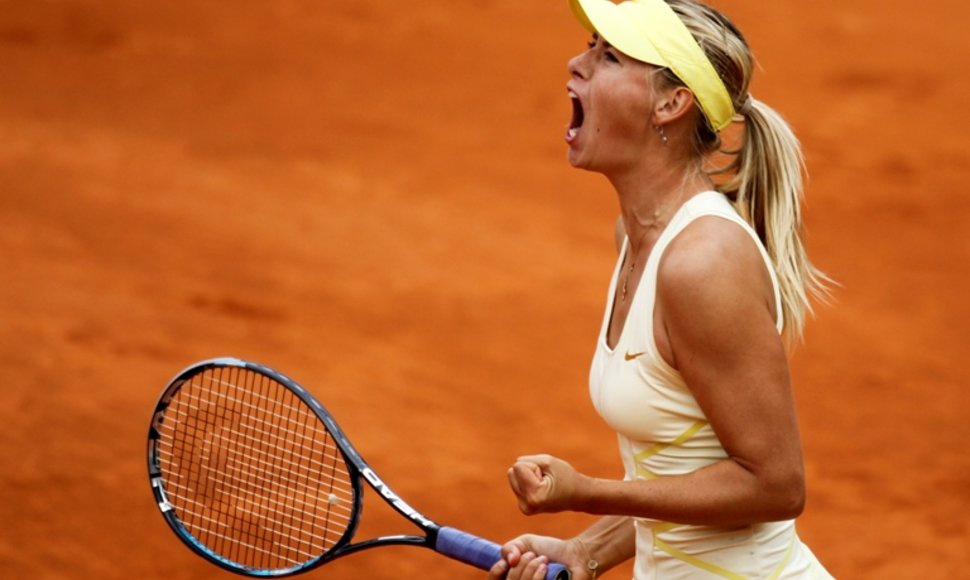 Marija Šarapova "French Open" turnyre