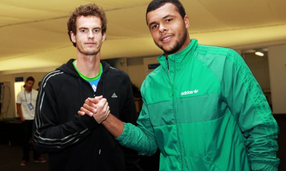 Andy Murray ir Jo Wilfred Tsonga