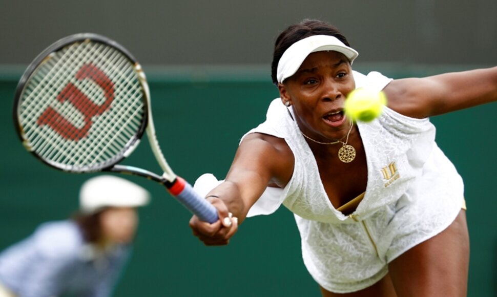 Venus Williams siekia 6 Vimbldono titulo