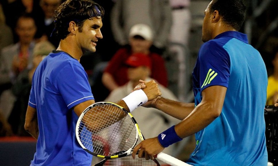 Rogeris Federeris ir Jo-Wilfriedas Tsonga